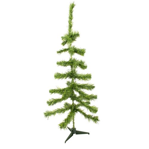 Arbol Navideño Verde de Lujo 90cm