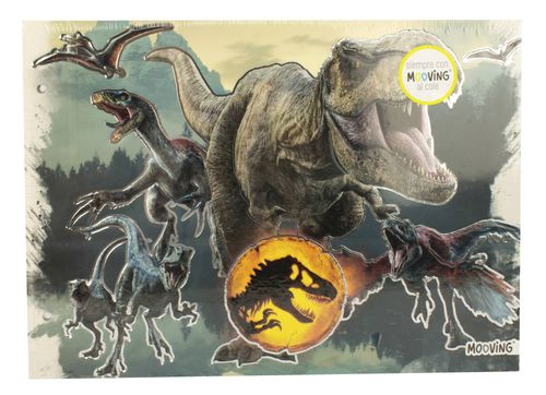 Carpeta N 5 Tapas Mooving Jurassic World