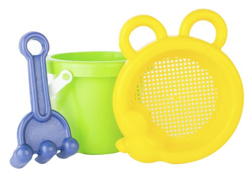 Balde Max plast Pala con Rastillo y Moldes