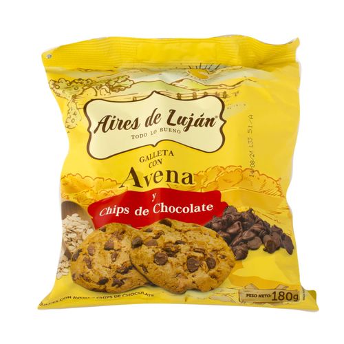 Galletas Aires de Luján Avena con chips 180G