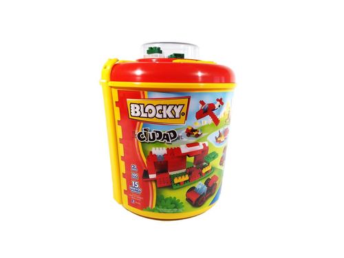 Ladrillos Blocky Ciudad en Balde 100