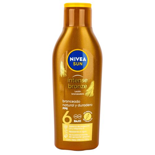 Protector Solar Nivea Sun Intense Bronze F6 200ML