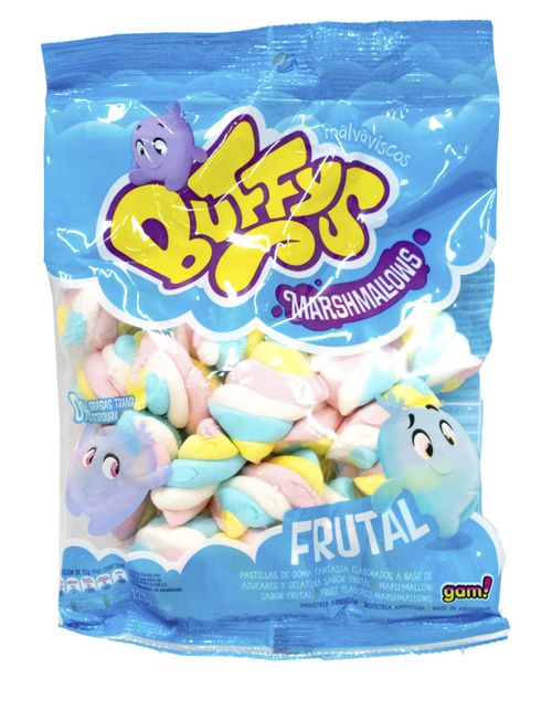 Malvaviscos Buffys Twister Frutal 125G