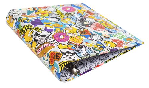 Carpeta 3x40 Mooving Simpsons