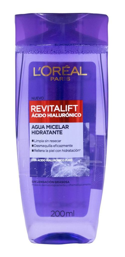 Desmaquillante L'oréal Agua Micelar Revitali 200ML