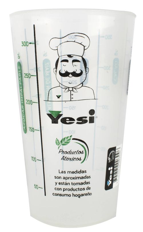 Vaso Yesi Flexible con Medida 500ML