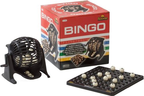 Bingo Bisonte con Bolillero 90 Bolillas