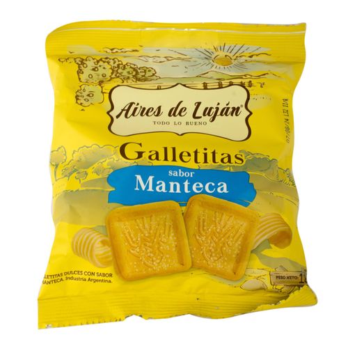 Galletas Aires de Luján Manteca 180G
