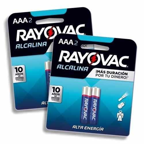 Pilas Rayovac Alcalina AAA 2Un