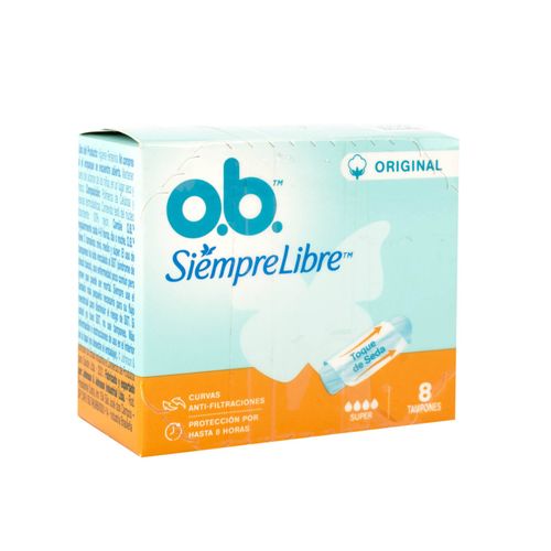 Tampones O.B Super 8