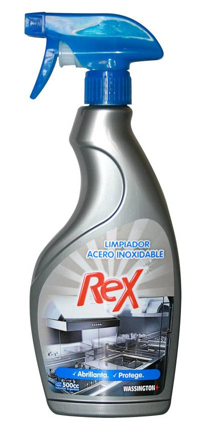 Limpiador Acero Rex Inoxidable 500ML
