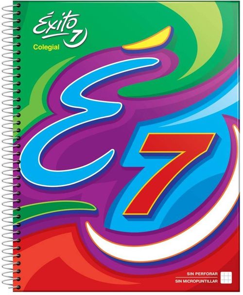 Cuaderno A4 Exito 7 Coleg 100 Hj Cuadriculado