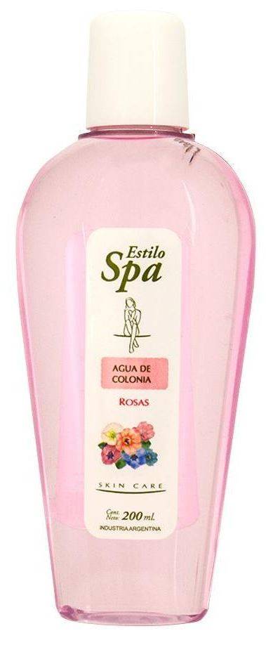 Agua de Colonia Estilo Spa Rosas 200ML