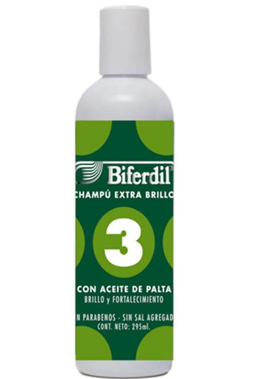 Shampoo Biferdil Brillo con Aceite Palta 295ML