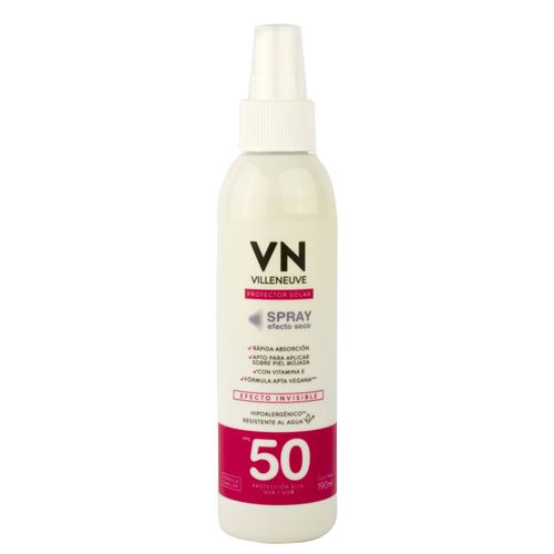Protector Solar Villeneuve Spray FPS 50 190ML