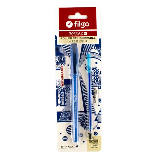 Boligrafo Filgo Borrable +Respuesto Blister