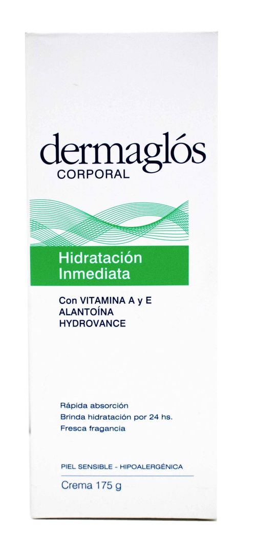 Crema Corporal Dermaglós Hidratación Inmediat 175g