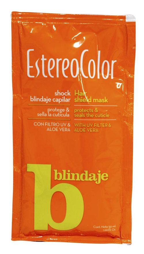 Shock Capilar Estereo Color Blindaje 50G