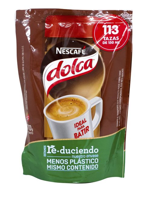 Café Dolca Crea tu Mundo Tradic. Doy Pack 170G