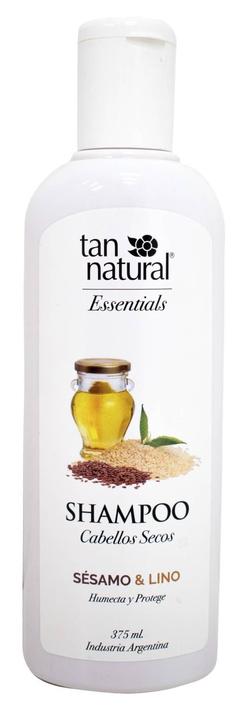 Shampoo Tan Natural Sésamo y Lino Secos 375ML