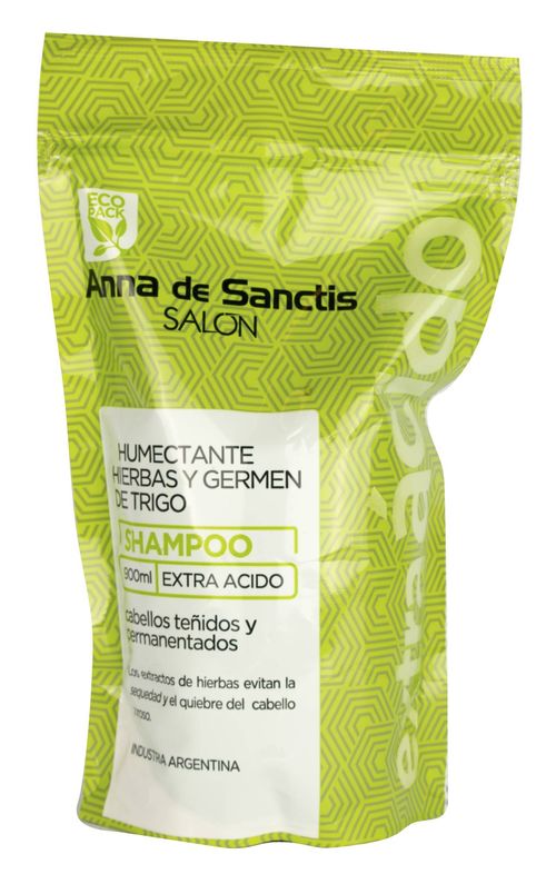 Shampoo Anna de Sanctis DP Extra Acído 900ML