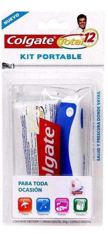 Kit Dental Colgate Total 12 Cepillo-Crema