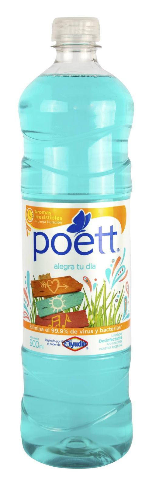 Desinfectante Poett Alegra tu Día 900ml