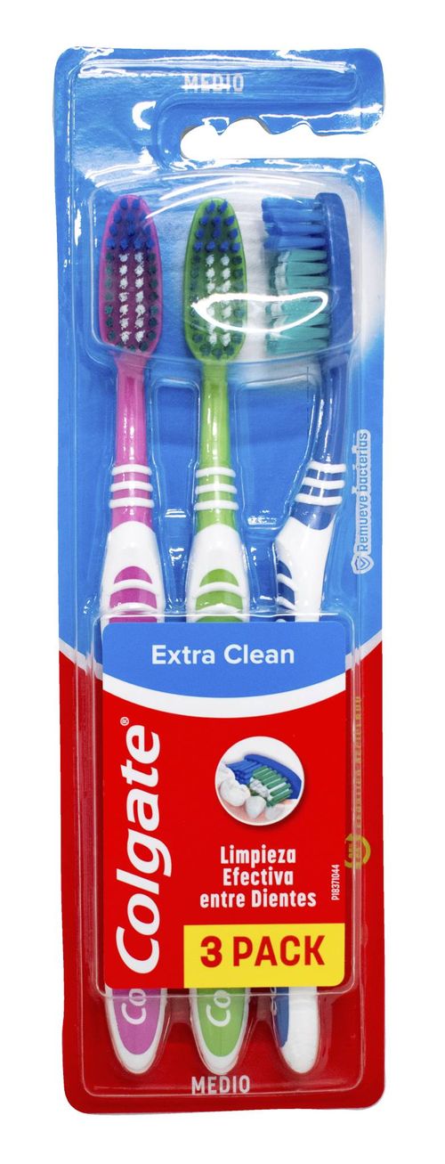 Cepillo Dental Colgate Extra Clean 3