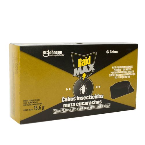 Insecticida Raid Cebos Max 6