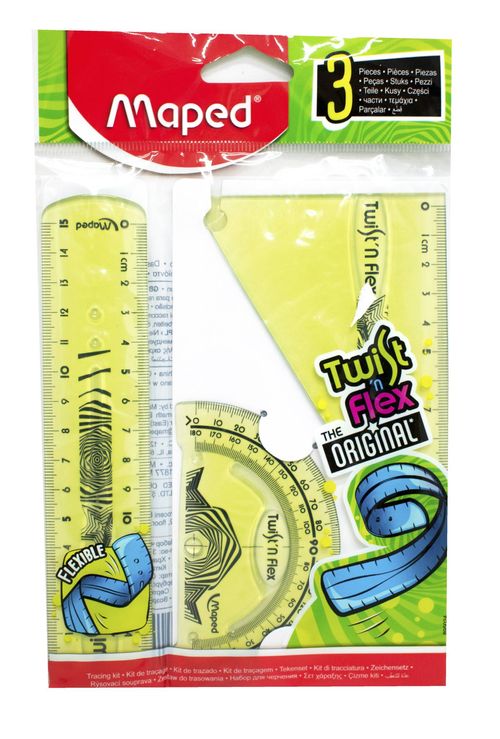 Set Geométrico Maped Flexible 3 Pz