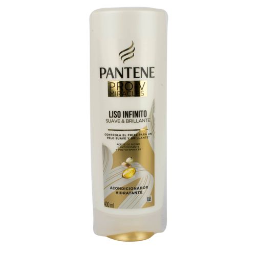 Acondicionador Pantene Provmir Liso Infinito 400ML
