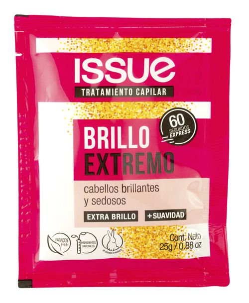 Tratamiento Capilar Issue Brillo Extremo 25g