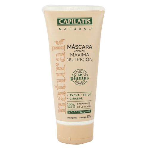 Máscara Capilar Capilatis Natural Max Nutric 200g