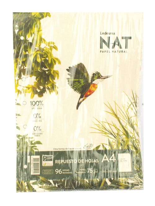 Repuesto Exito Nat A4 96H Rayado
