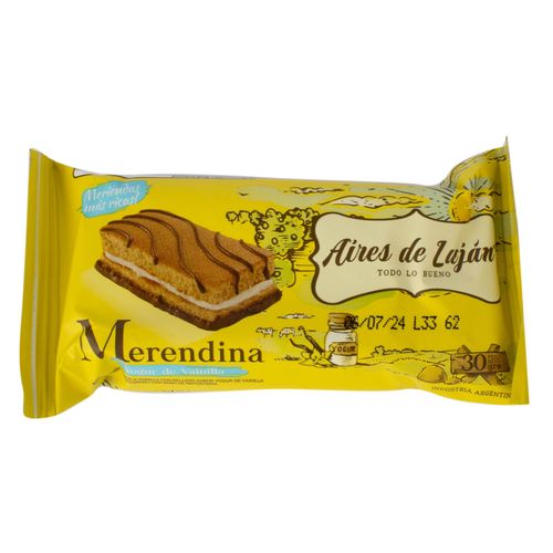 Galletas Aires de Luján Merendina Vainilla 30G