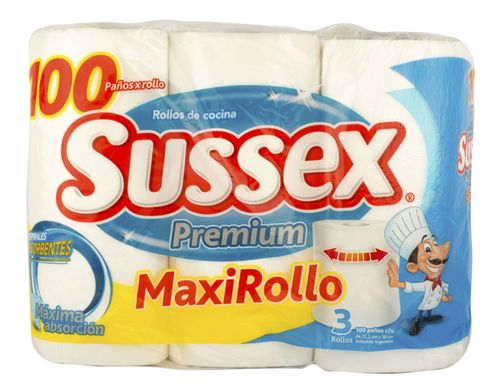 Rollo de Cocina Sussex Ultra 100 Paños 3