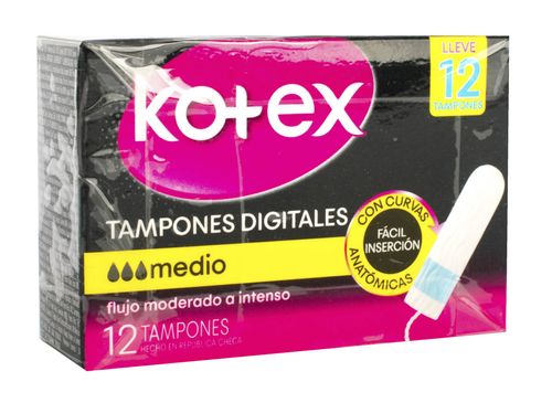 Tampones Kotex M Dig New 12