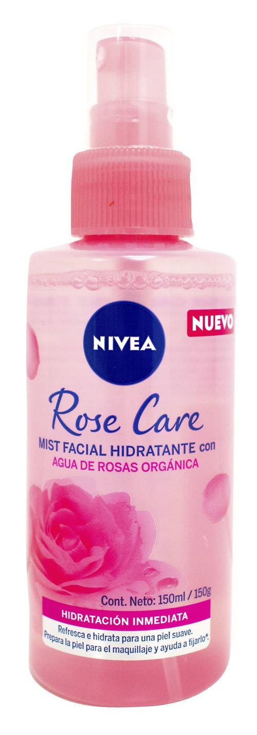Spray Nivea Rose Care Agua Facial 150ML