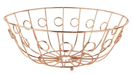 Frutera Cromada Color Bronce