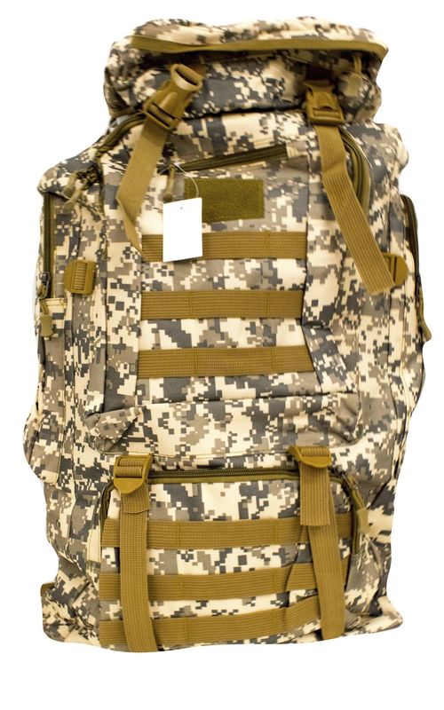 Mochila Espalda Viaje Camuflada