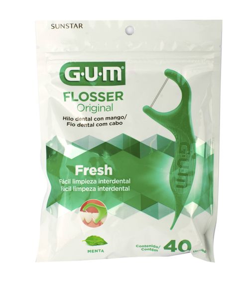 Hilo Dental G.U.M Flossers Menta Original