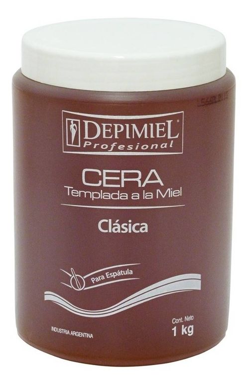 Cera Depilatoria Depimiel Miel c/Esp Clásica 1KG