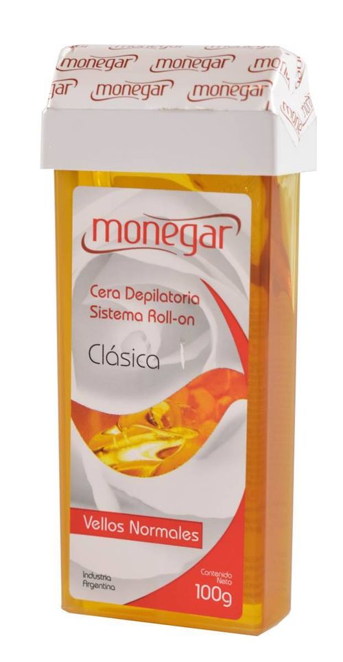Cera Depilatoria Monegar Roll On Clásica 100G