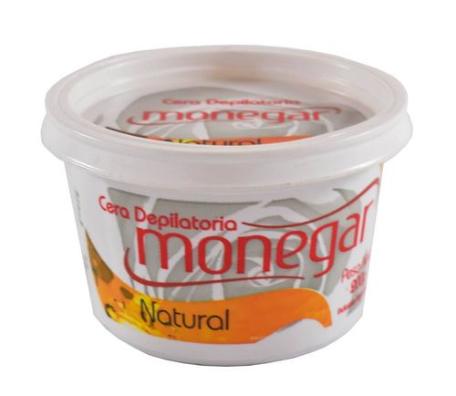 Cera Depilatoria Monegar Pote Natural 200G