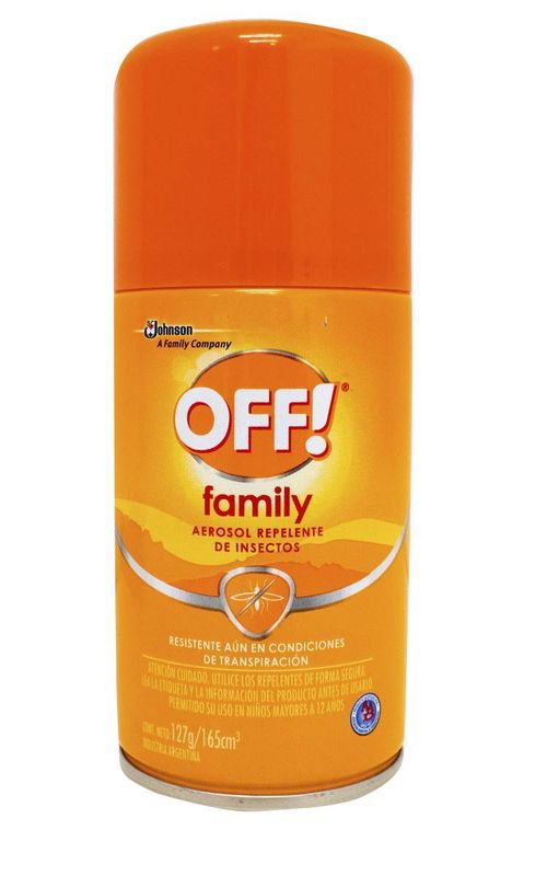 Repelente Off Aero Family 165ML