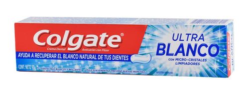 Crema Dental Colgate Blanco Microcristales 90G