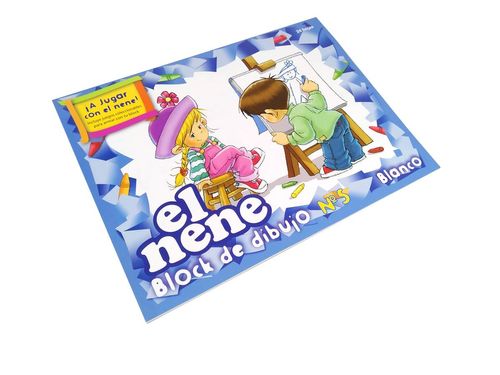 Block Dibujo El Nene N 5 24 Hojas Blanco