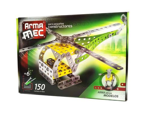 Juego Mecano Armamec 2 en 1 Mediano Caja 150 Un