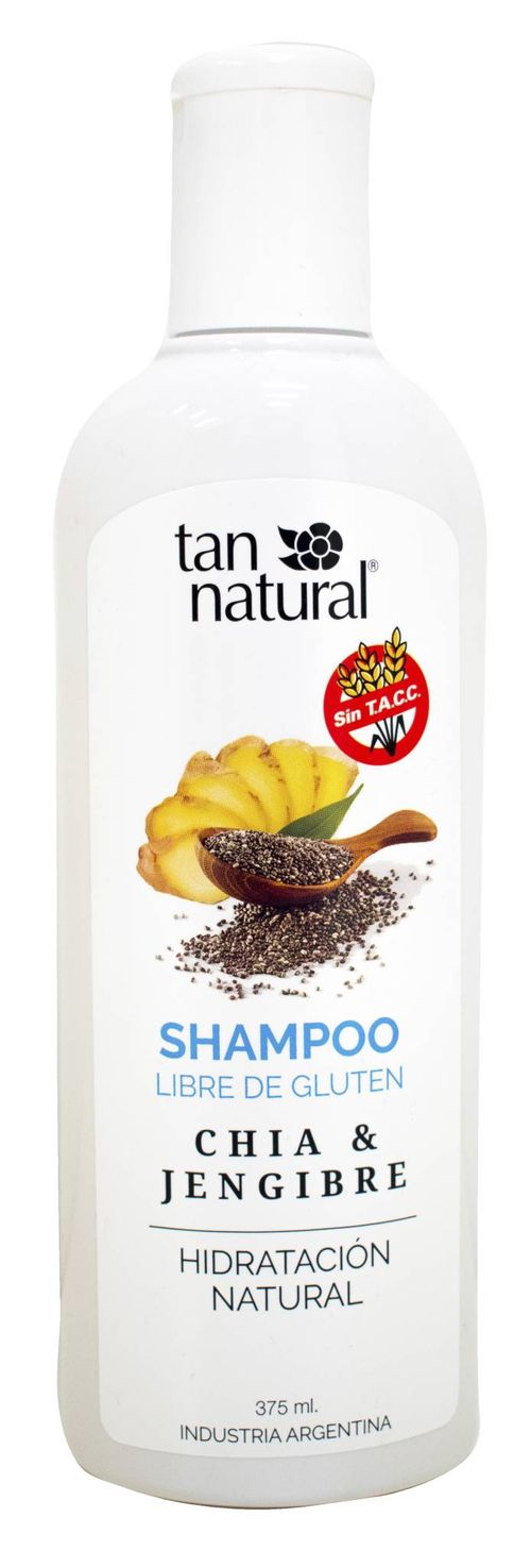Shampoo Tan Natural Chía y Jengibre s/TACC 375ml