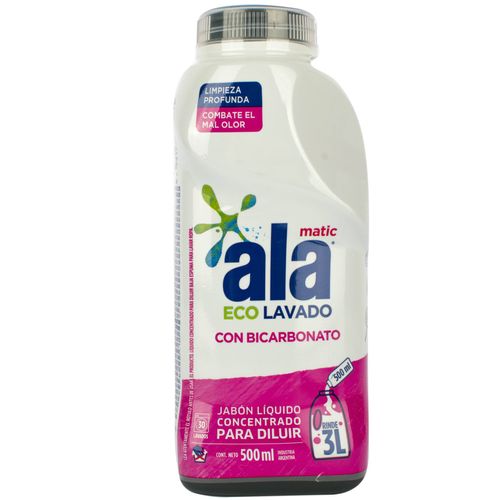 Jabón Líquido Ala BE p/Diluir Bic Botella 500ML